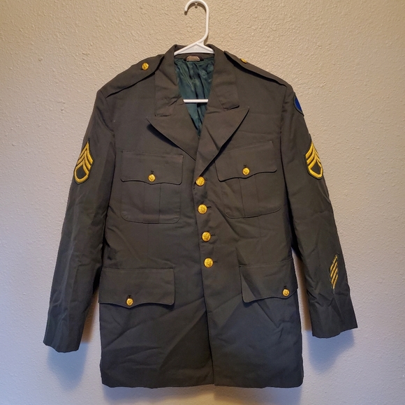 military Jackets & Coats Vintage Army Suit Jacket Poshmark